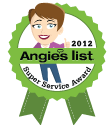 Angies List Superior Service Award
